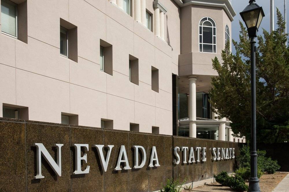 Nevada State Senate building facade