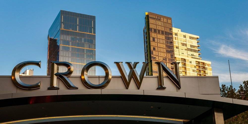 Crown casino resort in Melbourne, Australia