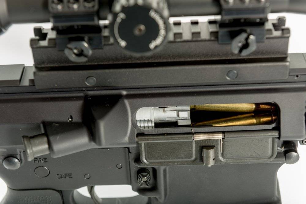 bullets jammed in assault rifle